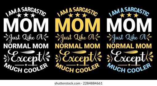 Mother's Day typography creative unique best t shirt design