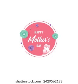 Mother's Day Typography Design Template