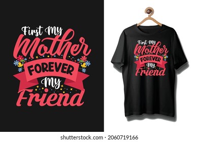 Mother's day typography t shirt design with vector graphics, Mother t shirt, Mommy t shirt