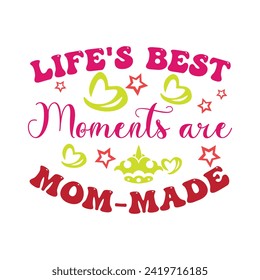 mother's day typography t shirt design