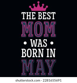 Mother's day typography tshirt design vector design