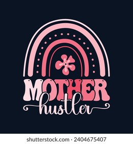 Mother's day typography t-shirt design