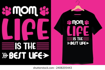Mother's day typography t-shirt design, Mom T-shirt Design
