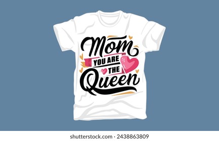 mothers day typography tshirt design