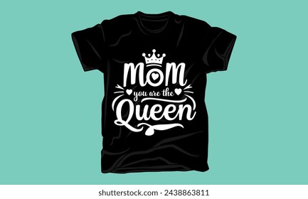 mothers day typography tshirt design