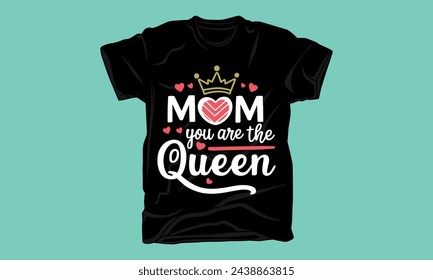 mothers day typography tshirt design