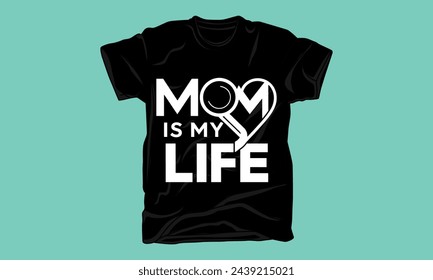 mothers day typography tshirt design