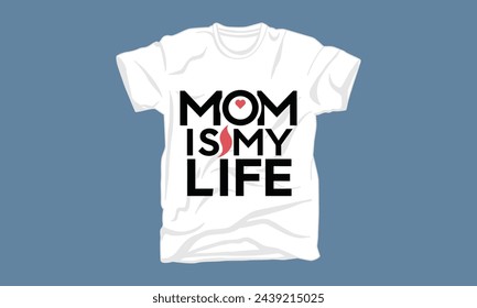 mothers day typography tshirt design