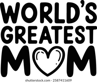 Mother's Day Typography T-Shirt Design