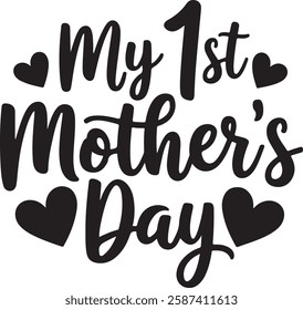 Mother's Day Typography T-Shirt Design