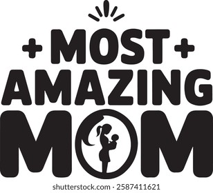 Mother's Day Typography T-Shirt Design