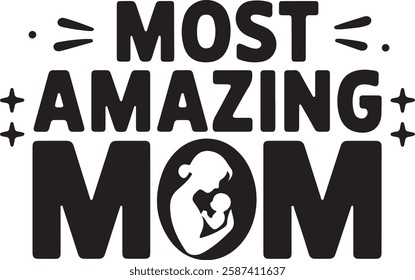 Mother's Day Typography T-Shirt Design