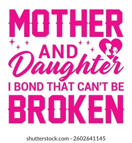 Mother's Day typography tshirt design calligraphy