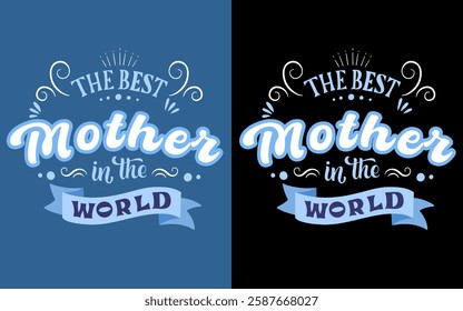 Mothers Day Typography vector design
