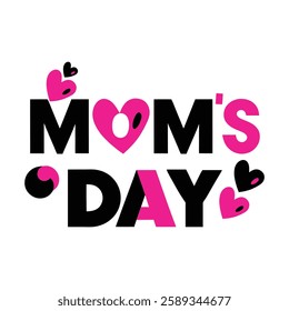 Mother's Day typography vector illustration