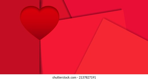 Mother's Day Valentine Heart Background