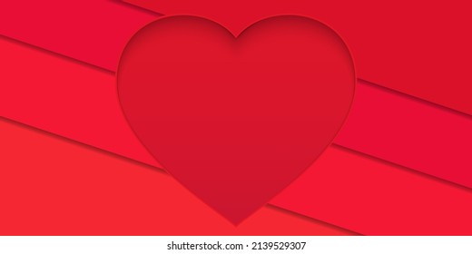 Mother's Day Valentine Heart Background