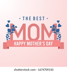 Mother's Day Vector Design Template