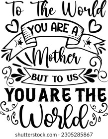 Mother's Day Vector Design Vol-2