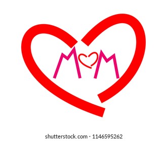 mothers day vector illustration