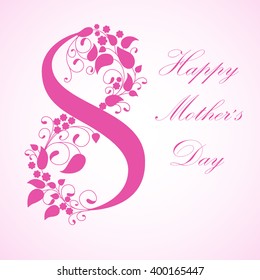 Mother's Day. Vector illustration.
