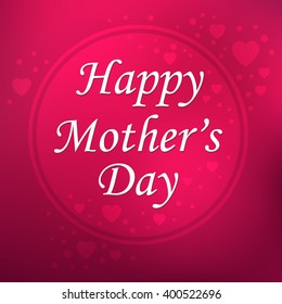Mother's Day. Vector illustration.