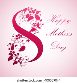 Mother's Day. Vector illustration.