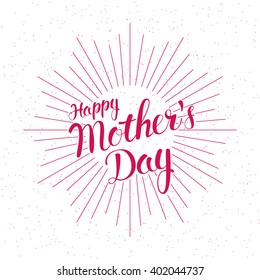 Mother's Day. Vector illustration.