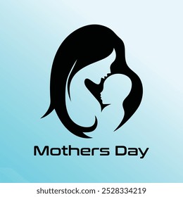 Mothers Day Vector Logo Design Free Download