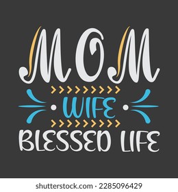 Mother's Day Vector T-Shirt Design