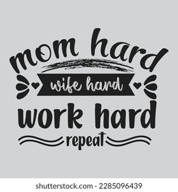 Mother's Day Vector T-Shirt Design
