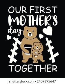 Mothers, mom, mama t shirt deisgn and print template. Easy to editable and high quality file