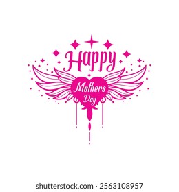 mothers t shirt design illustration