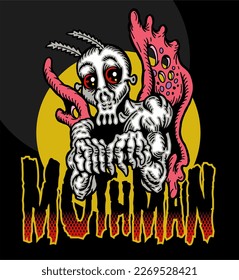 mothman team sports mascot as seen in west virginia 