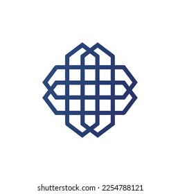Motif for angular decor, Catchy, simple to use, shape icon