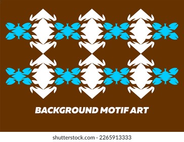 motif Background All Over Texture Pattern Creative Ethnic Textile Design for fabric or wall