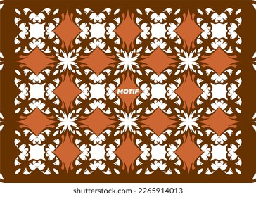 motif background Beautiful hand art pattern 