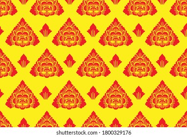 Motif Bali, Indonesia. with modern colors. Vector. Traditional classic motifs that are well known in the world. vector EPS 10