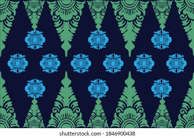 Motif Bali, Indonesia. with modern colors. exclusive background. Vector. EPS 10,