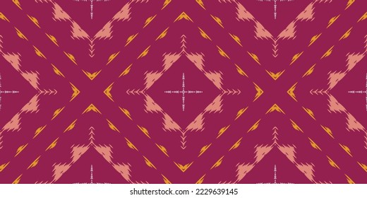 Motif Batik Ikat patterns tribal art Seamless Pattern. Ethnic Geometric Batik Ikkat Digital vector textile Design for Prints Fabric saree Mughal brush symbol Swaths texture Kurti Kurtis Kurtas