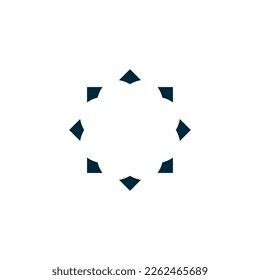 motif can be used for graphic works rounded corners symbol design, graphic, minimalist.logo