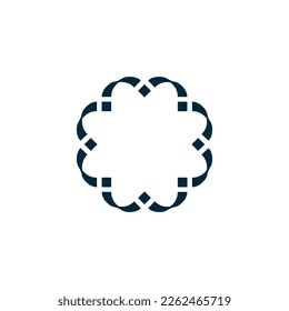 motif can be used for graphic works rounded corners symbol design, graphic, minimalist.logo