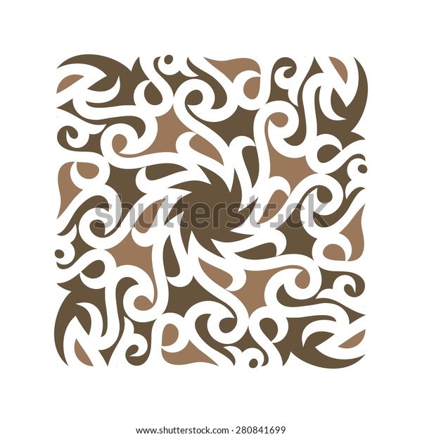Image vectorielle de stock de Motif  Decoration  Arabesque 