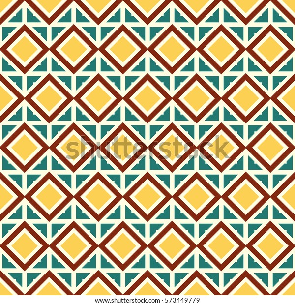 Motif Decoration Background Seamless Pattern Stock Vector (Royalty Free ...