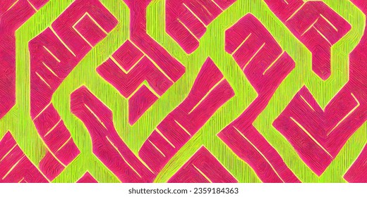 Motif ethnic handmade beautiful Ikat art.Ikat ethnic tribal, boho colors  seamless wallpaper. Ethnic Ikat abstract background art.Illustration for greeting cards, printing and other design project.
