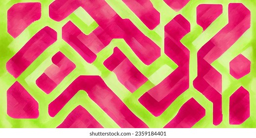 Motif ethnic handmade beautiful Ikat art.Ikat ethnic tribal, boho colors  seamless wallpaper. Ethnic Ikat abstract background art.Illustration for greeting cards, printing and other design project.