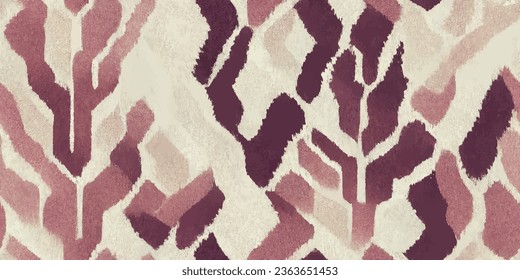 Motif ethnic handmade beautiful Ikat art.Ikat ethnic tribal, boho colors  seamless wallpaper. Ethnic Ikat abstract background art.Illustration for greeting cards, printing and other design project.