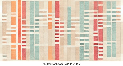 Motif ethnische handgefertigte schöne Ikat Art.Ikat ethnischen Stamm, boho Farben nahtlose Tapete. Ethnische Ikat abstrakte Hintergrundkunst.Illustration für Grußkarten, Druck und andere Design-Projekt.