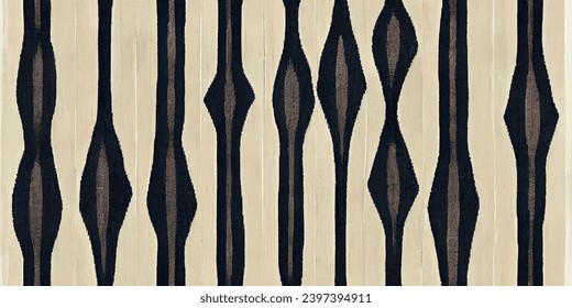 Motif ethnic handmade beautiful Ikat seamles.Ikat ethnic tribal, boho colors seamless wallpaper. Ethnic Ikat abstract background art.Illustration for greeting cards, printing and other design project.