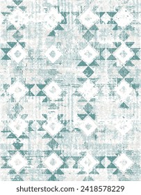 Motif ethnic handmade beautiful Ikat art.Ikat ethnic tribal, neutral colors seamless wallpaper. Ethnic Ikat abstract background art.Illustration for greeting cards, printing and other design project.